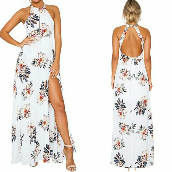 Dresses & Skirts - Floral Spring boho maxi dress  Arrived